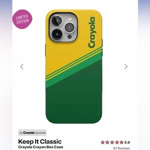 Crayola Yellow and Green Phone Case
Fits the iPhone 15 Pro Max